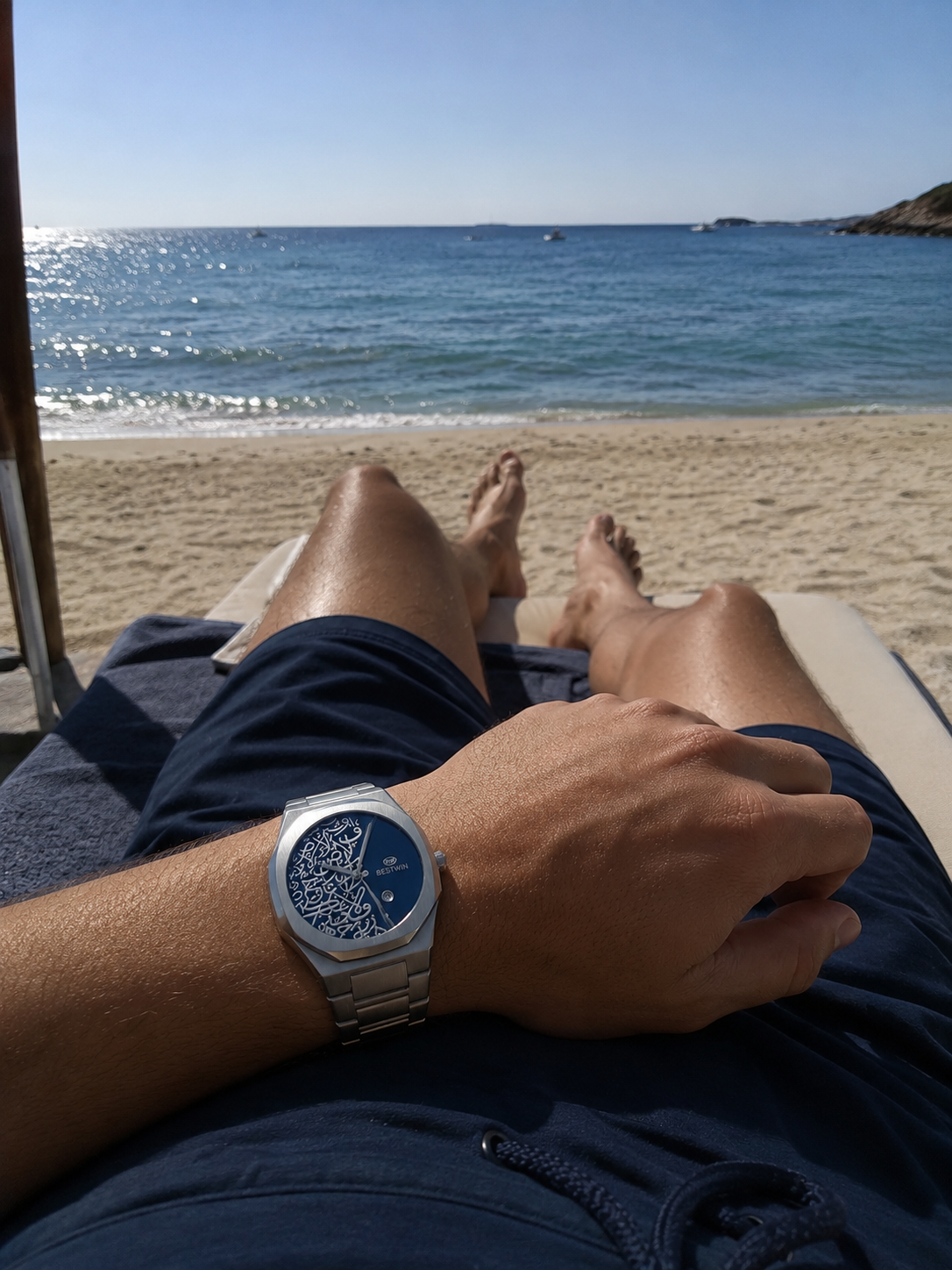 Aesthetic on the beach